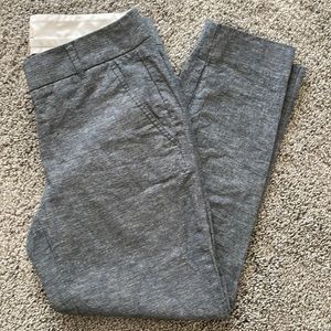 J. Crew Oxford Blue heathered pants 00